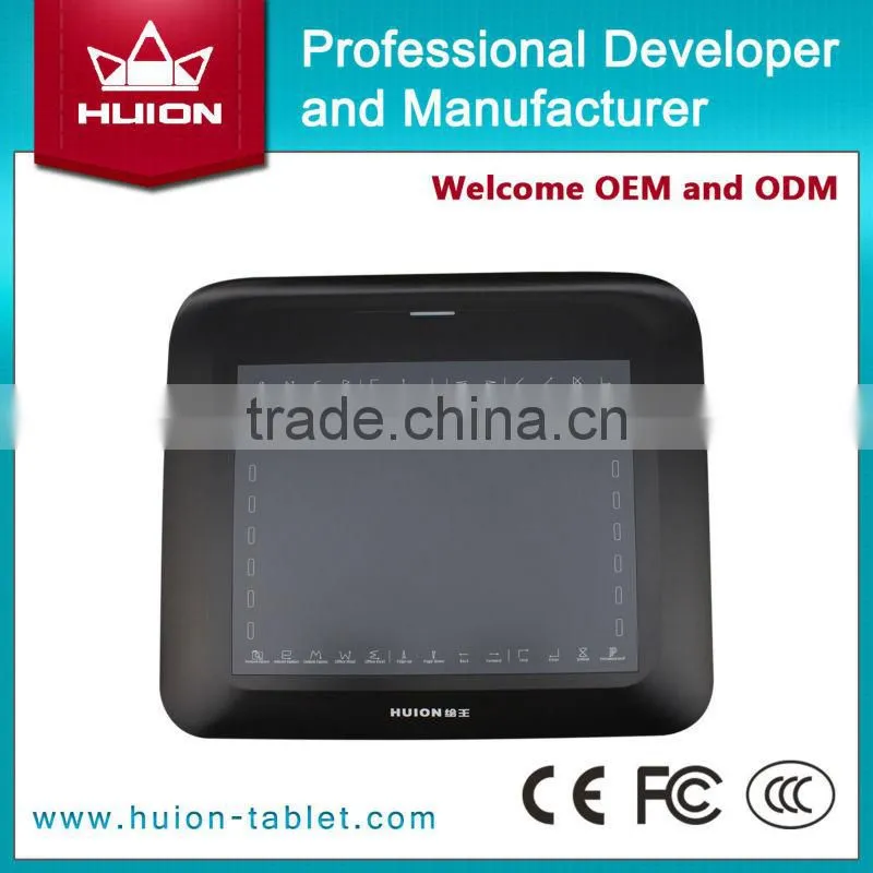 wholesale digital USB led graphic drawing tablet with shortcuts keys
