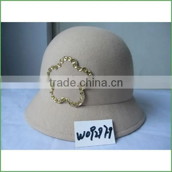 womens wool felt hats /bavarian felt hat /handmade felted wool hats