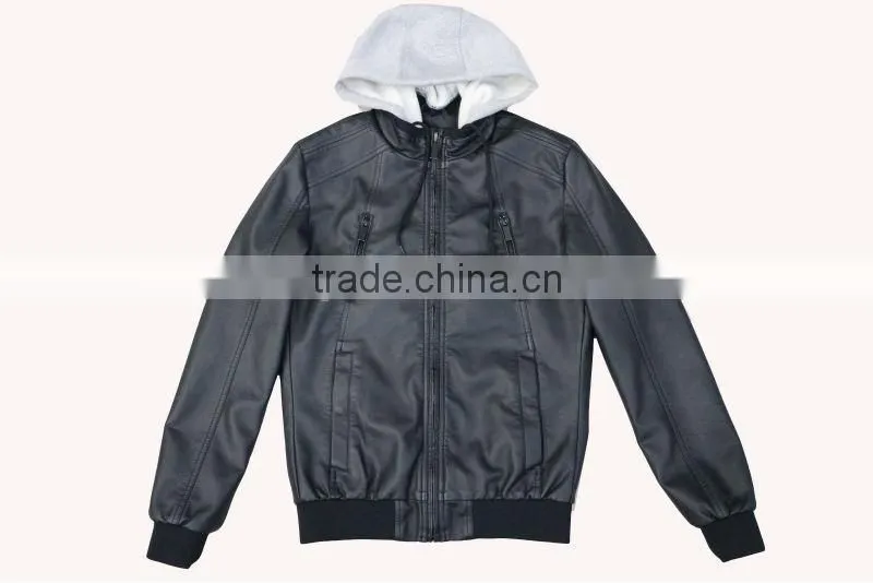 2016 Top fashion Italian jacket mens leather blazer