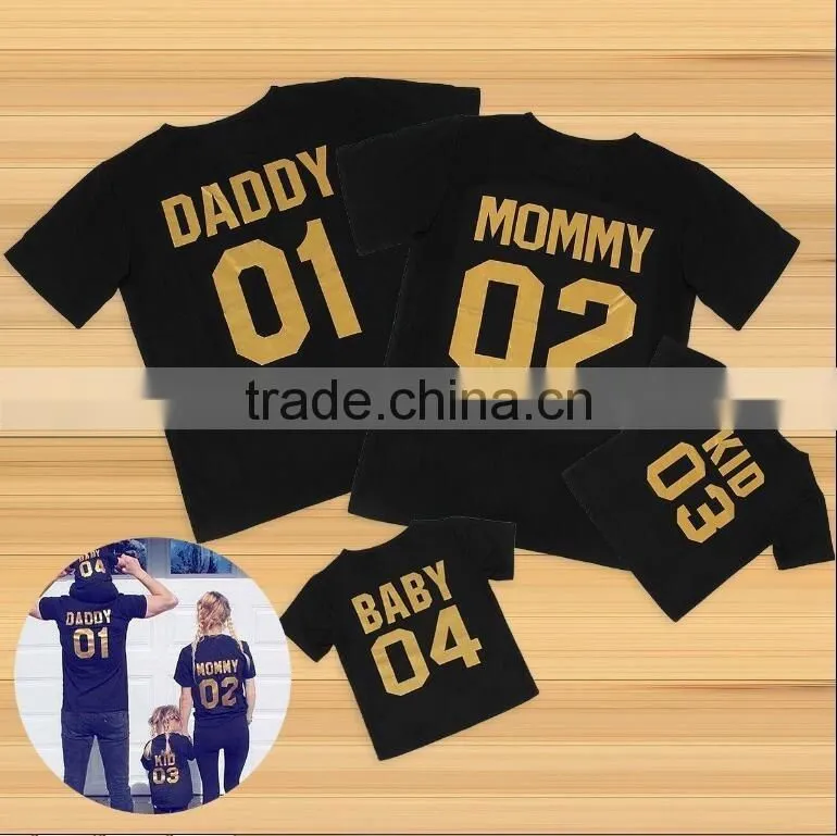 Family Matching Clothing Latest Shirt Designs For Men Woman And Kids
