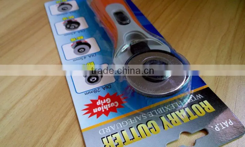 Hot selling 2015 DAFA fabric rotary cutter, county line rotary cutter 45mm