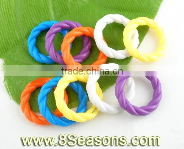 10Pcs Acrylic Knitting Stitch Markers 14 mm