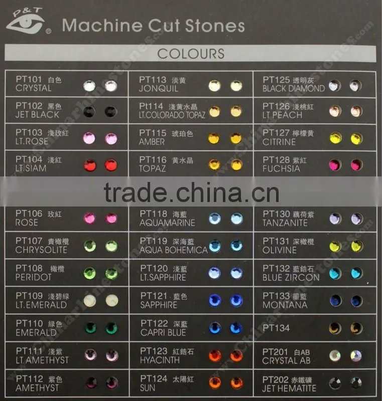 Flat back rhinestones non hotfix DMC aurum color ss20
