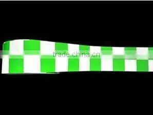 High Visibility PVC crystal reflective tape for safety clothing
