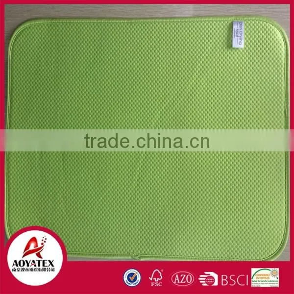 2016 popular floral printed brick material dual purpose table place mat for home use
