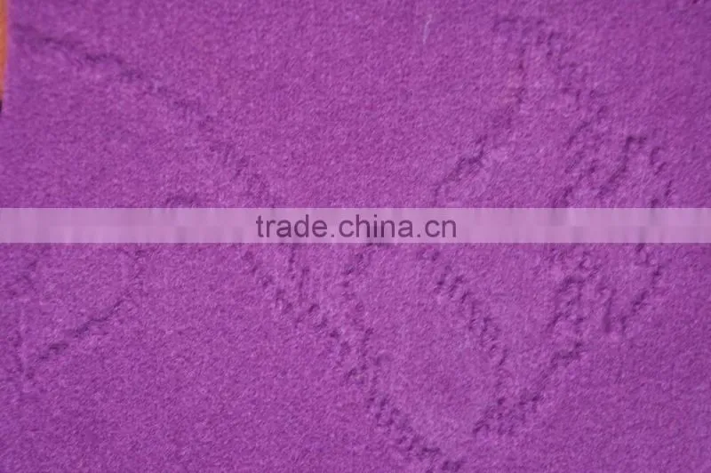 nonwoven polyester single Velour Jacquard carpet