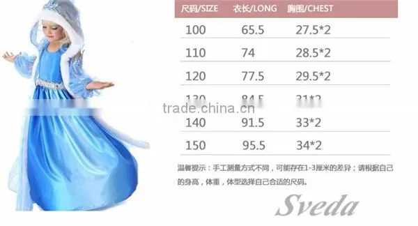 Best selling frozen kids costumes Frozen Grils Dress wholesale party dress