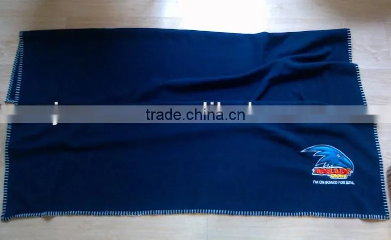polyester blanket 2014 promotional navy picnic blanket foldable blanket