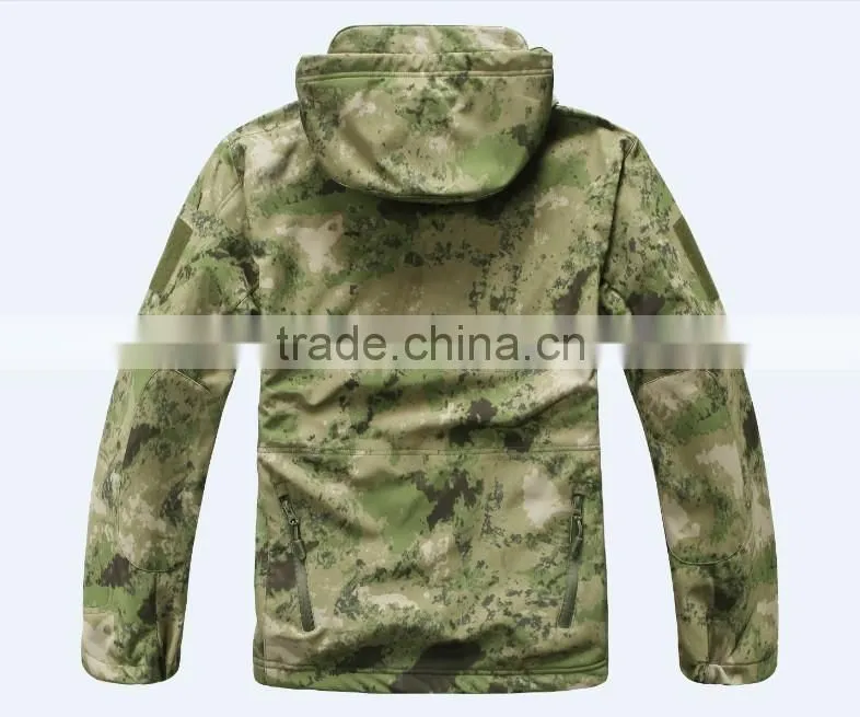 2017 Hot Sale Camo Wholesale Softshell Jacket