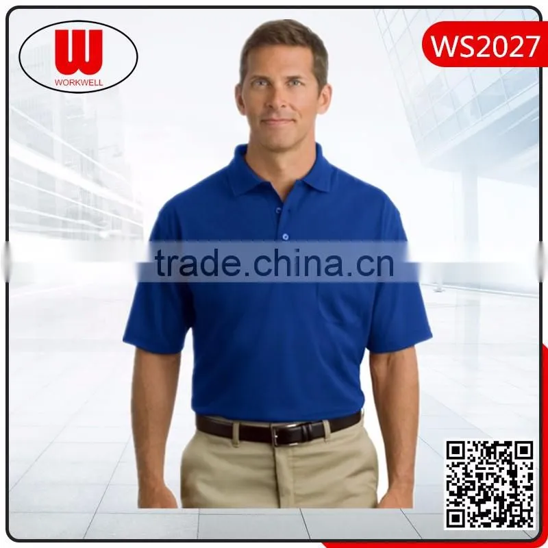 men cheap blue polo shirt