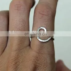 Mini cute gold knot ring jewelry