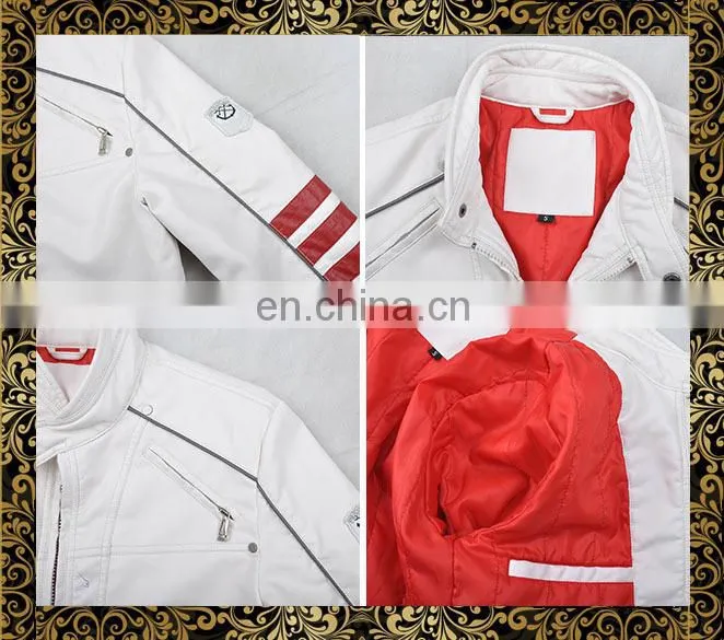 2015 new model designer lyamaha leather motorcycle jacket high quality