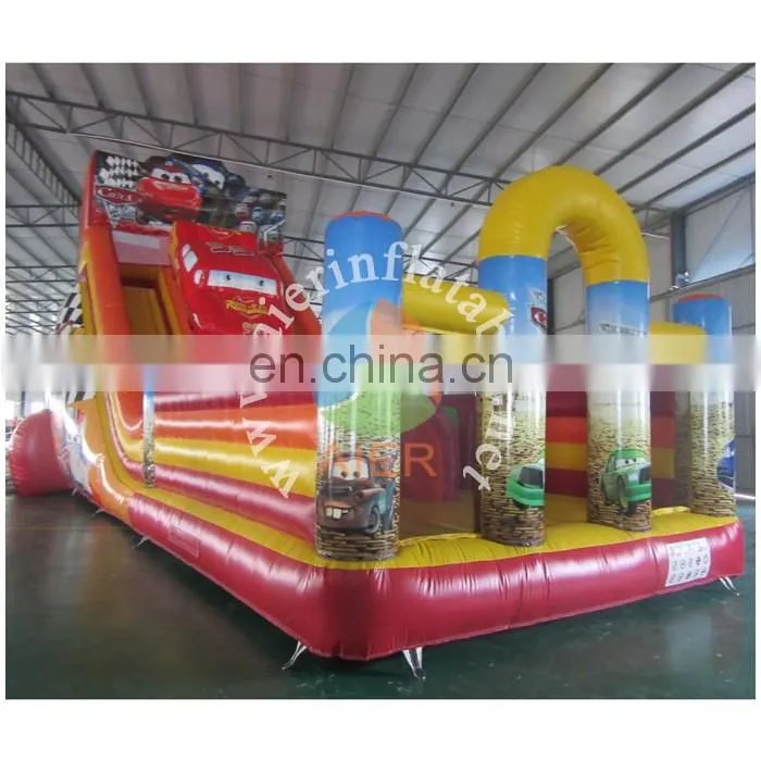2017 Good quality commercial inflatable car slide