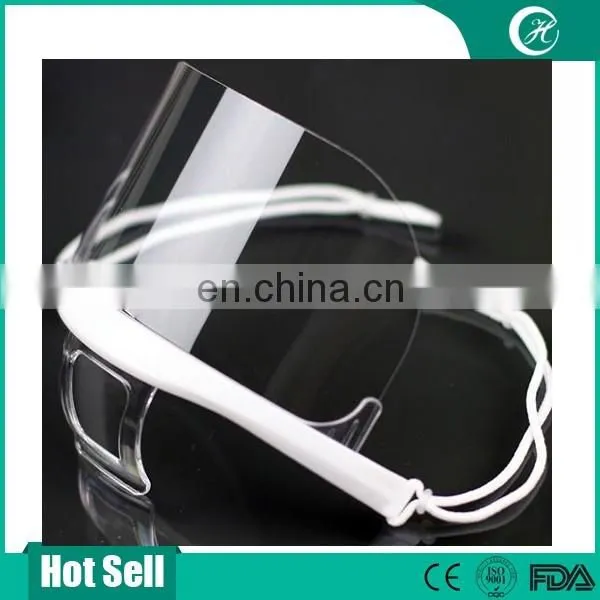 Clear Plastic Face Mask Transparent for Food Service