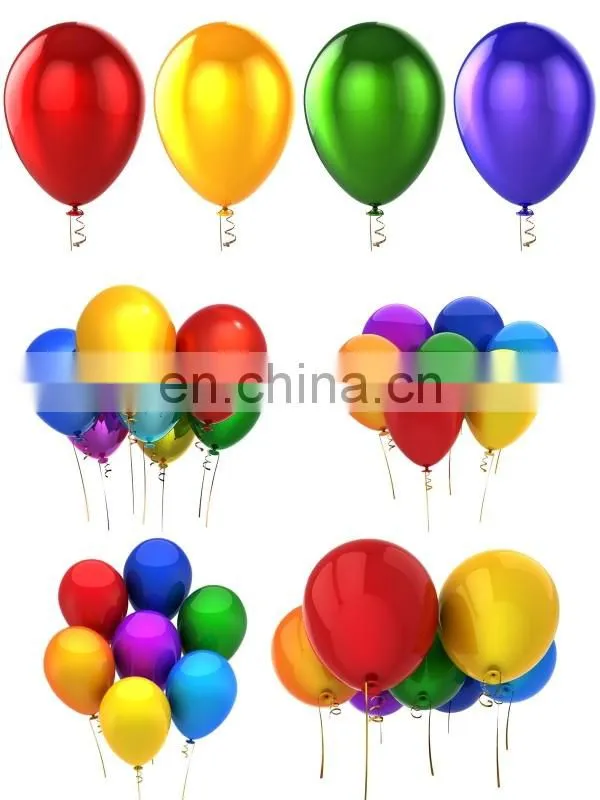 Printing latex balloon wholesales cheap non latex shaped balloons