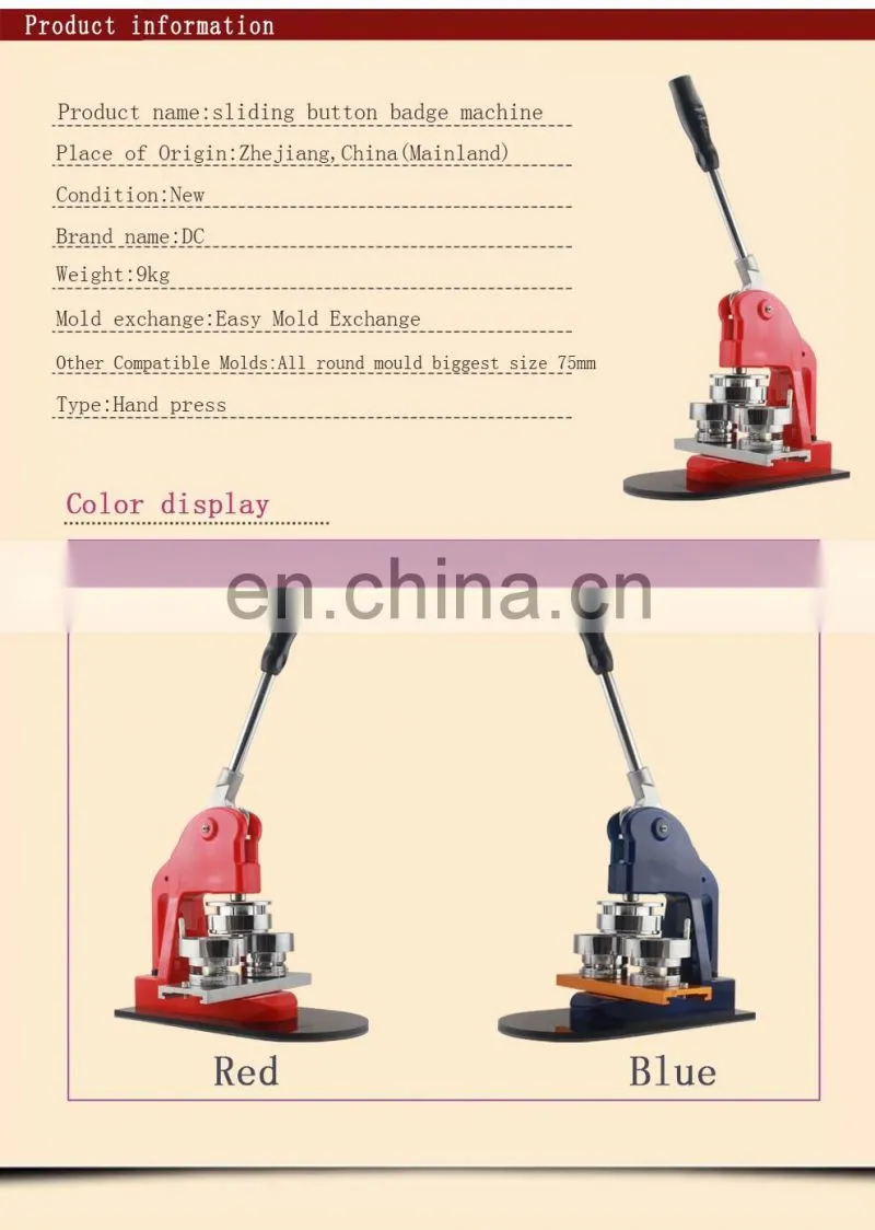 New low-price compatible with other shape mold round button badge machine manufacturers including 25 a set of mould