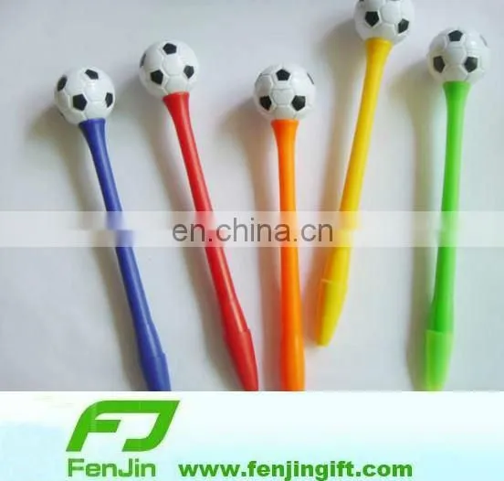 Plastic lipstick ball pen