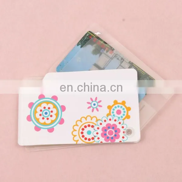 New arrvial Plastic PVC custom passport holder Wallet with card holder
