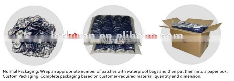 embroidery leather patch applique with laser cut border