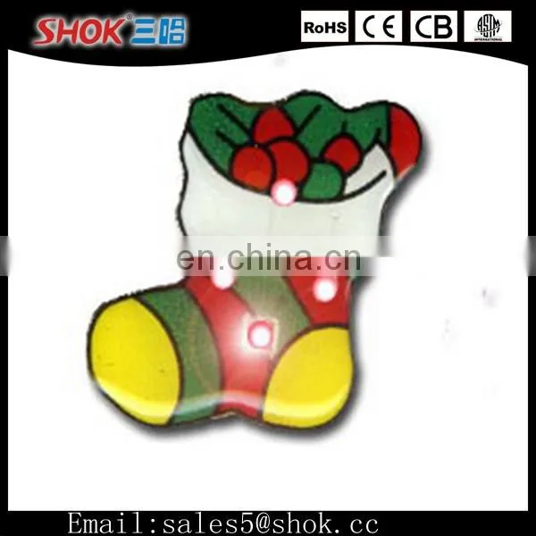 Wholesale Most Popular Hot sales Special Custom Blinking LED Flashing Pin Badge&Custom Button LED Badge&LED Badge