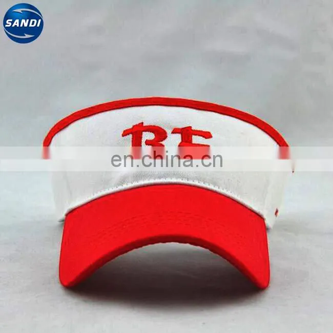 Promotional custom printed cotton truck sun visor