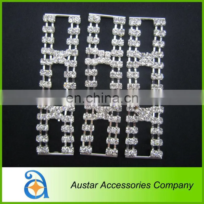 Fashion silver bra bikini connectors for ladies swimwear accessory