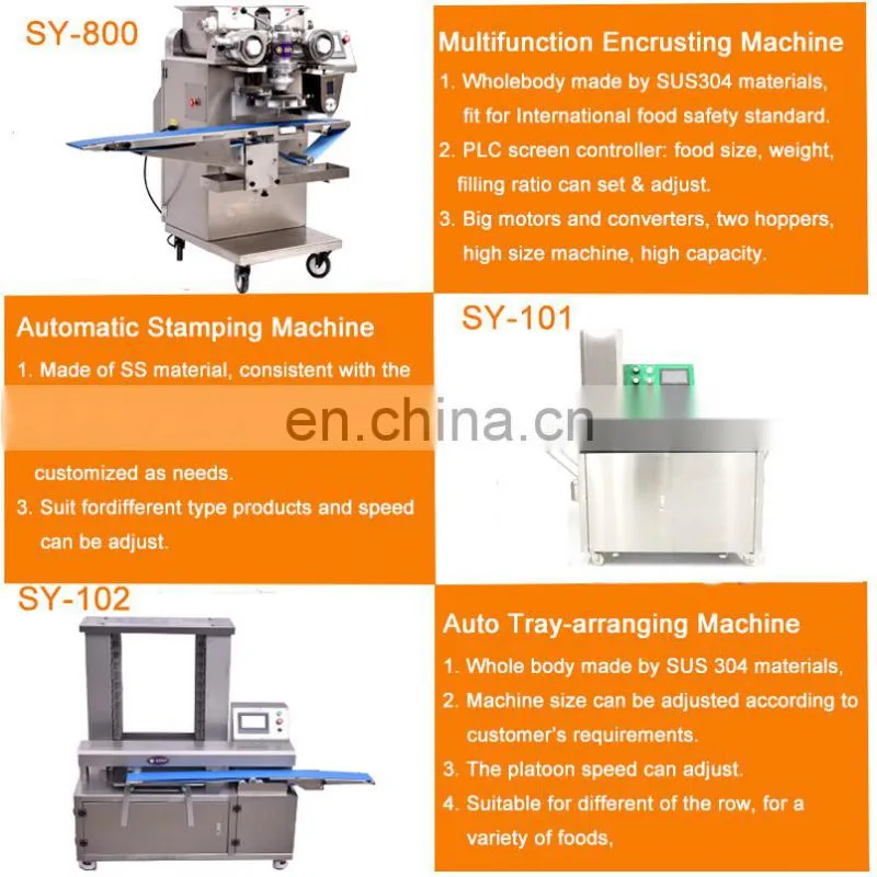 Durable hot sell making Taiwanese pineapple cake machine