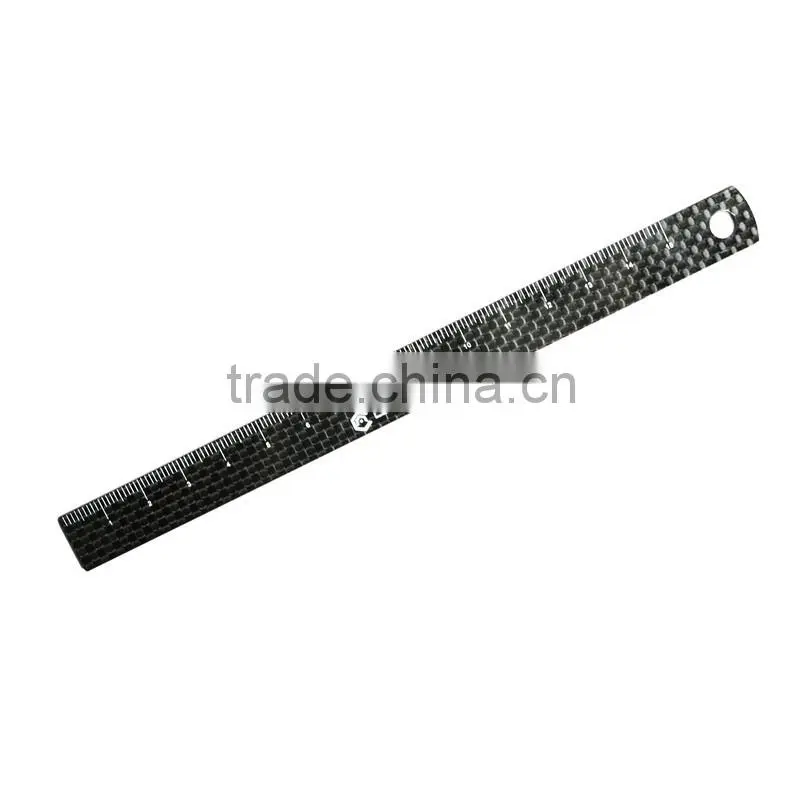 Wholesale Streamline Carbon Fiber Smooth Long Ruler