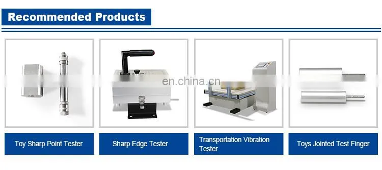 Iso 8124-1 Standard Test Finger For Toys Testing