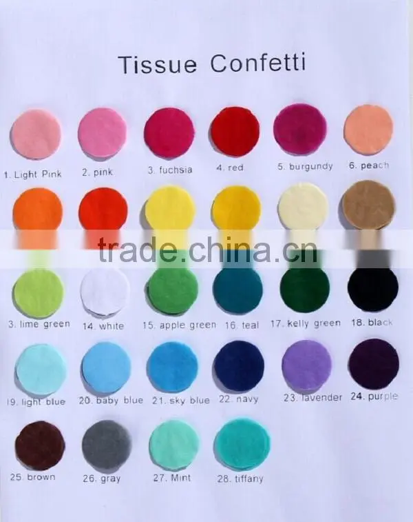 Wholesale Confetti Shotter Party Popper Party Decorations Tissue Paper Confetti SVPD025