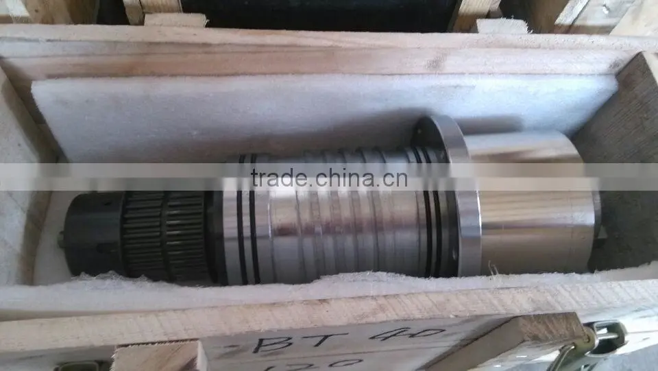 belt drive cnc milling machine bt 40 spindle 5 .5KW-11kw BT 40 120mm diameter for cnc machine center
