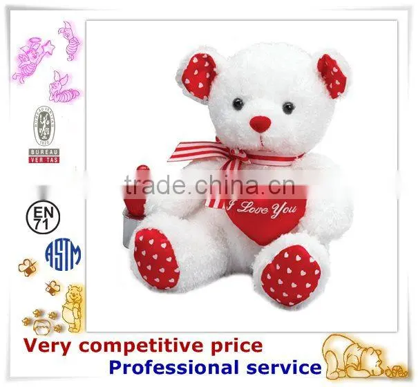 OEM Stuffed Toy,Custom Plush Toys, valentine bears wholesale