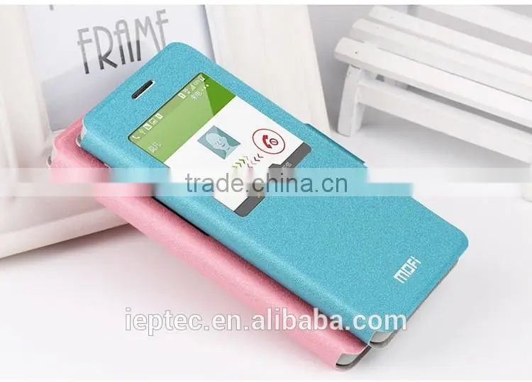 MOFi Hot Style! Flip Cover Phone Cases for Samsung Galaxy A5, A5000,PU Leather Window Stand Design