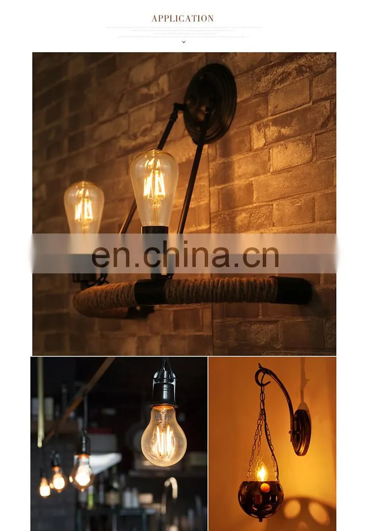 Retro Edison Light Bulb E27 220V 4W A19 Led Bulb Lights