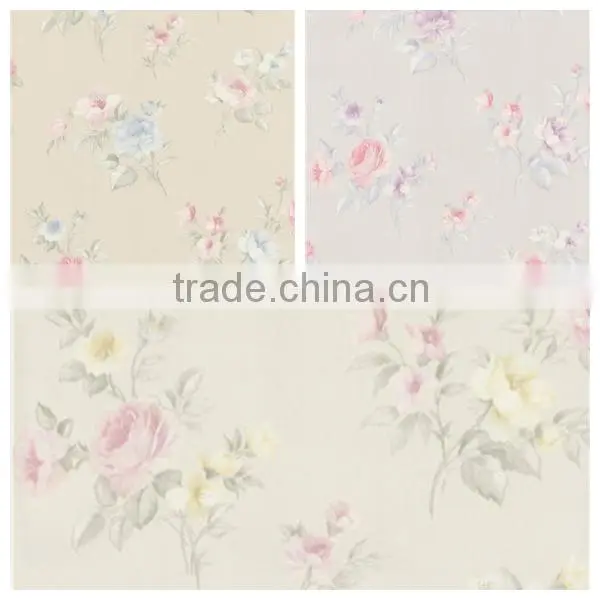 Chinese natural pvc wallpaper classic style