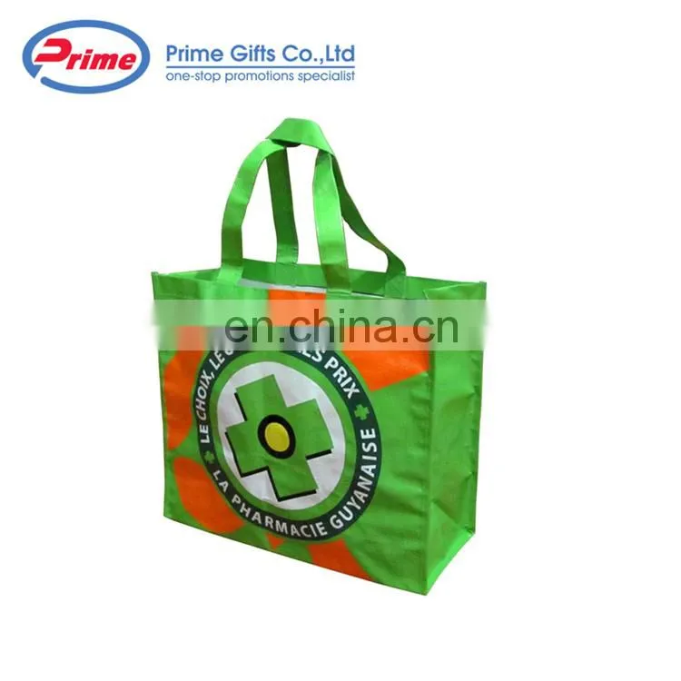 Customized Color PP Non Woven Laminated Bag for Grocery