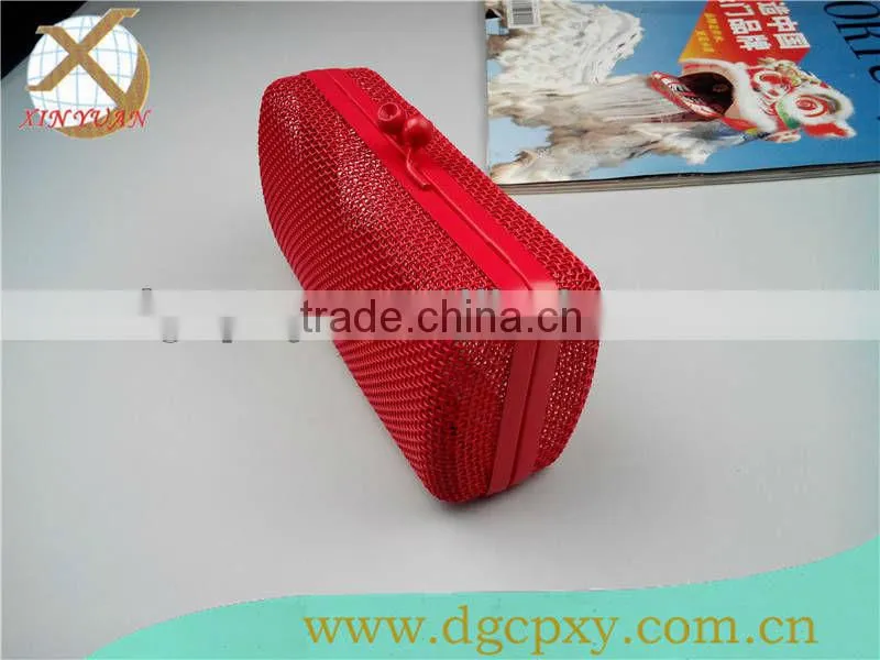 New fashion mesh clutch minuadiere bag for Christmas gifts