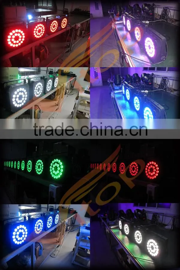 Big promotion! ! high power flat par led 24*10W 4 in 1 Par Light , rgbw led par 64