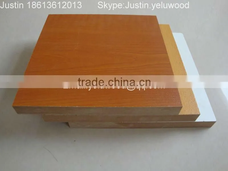melamine mdf 1830X2440mm with high quality
