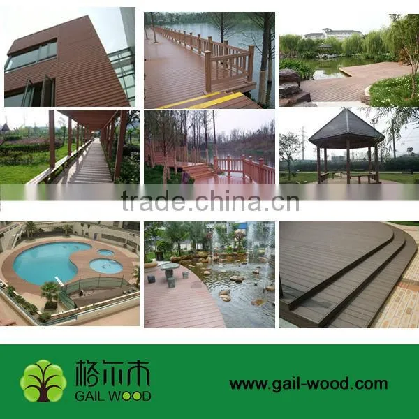 Co-extrusion wpc decking,wpc Dock Decking