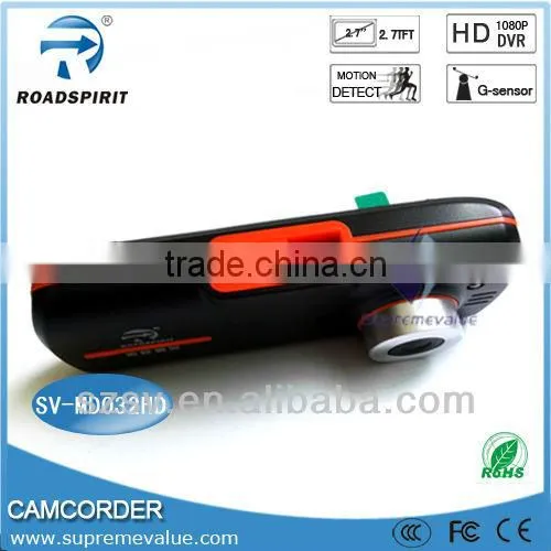 Built in Microphone/Speaker car dvr with loop video recording