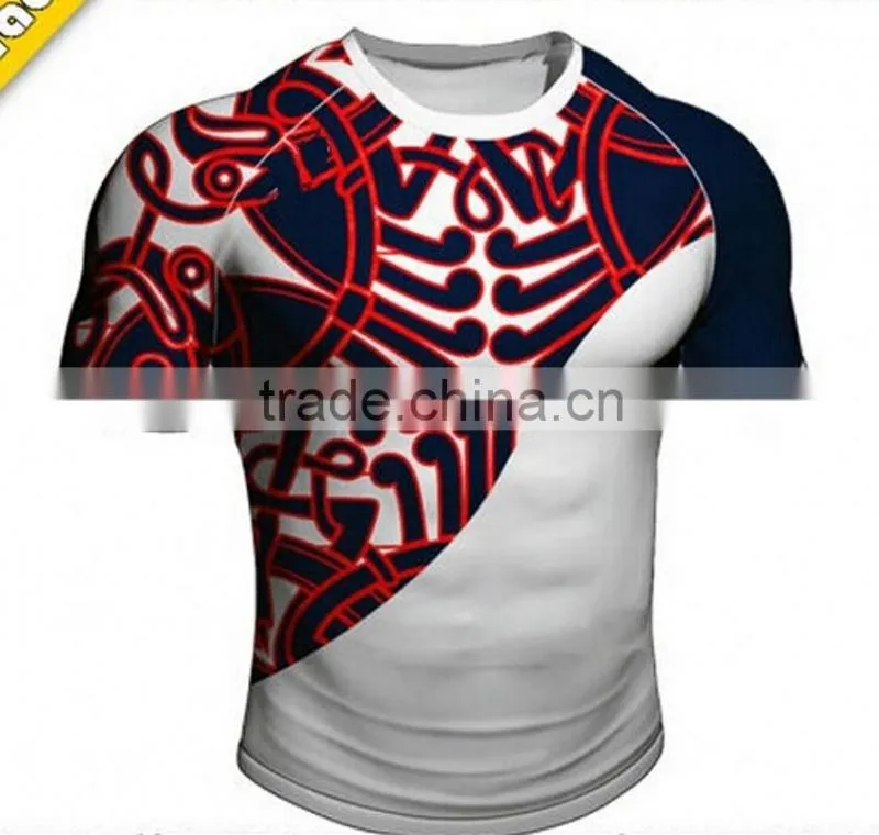 Custom design stretch Rugby jersey