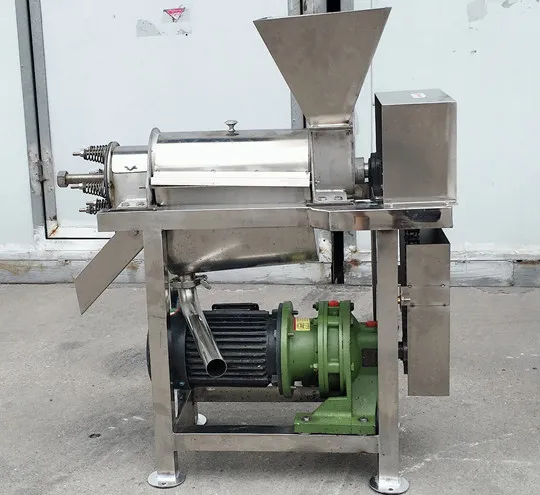 1.5 T Crushing Juicer Snow Pear Lemon Citrus Pineapple Industrial Press Screw Juicer