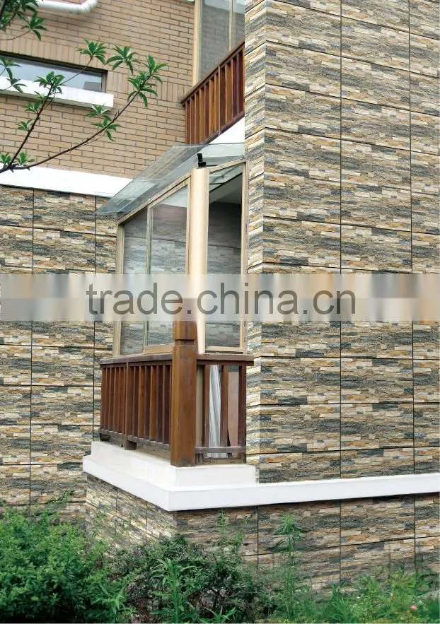 3D inkjet glazed decarative ceramic exterior wall tiles