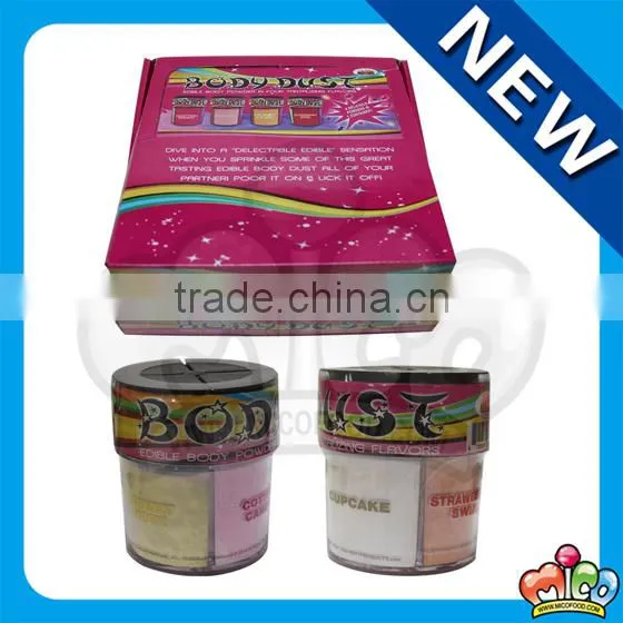 BODY DUST edible boday powder candy
