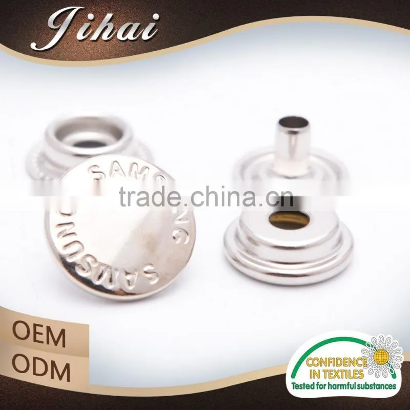 Sewing Accessory Metal Press Clothes Prong Snap Button
