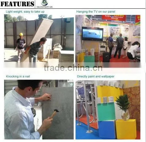 New technology wall building material Eps cement sandwich sips building panels