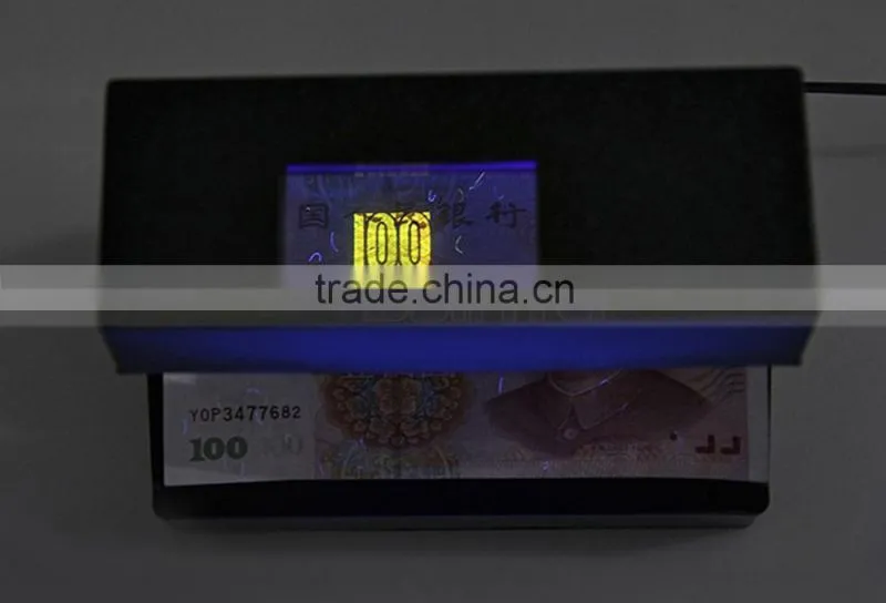 Magnifier Lamp UV Blacklight Desk Money Detector Machine