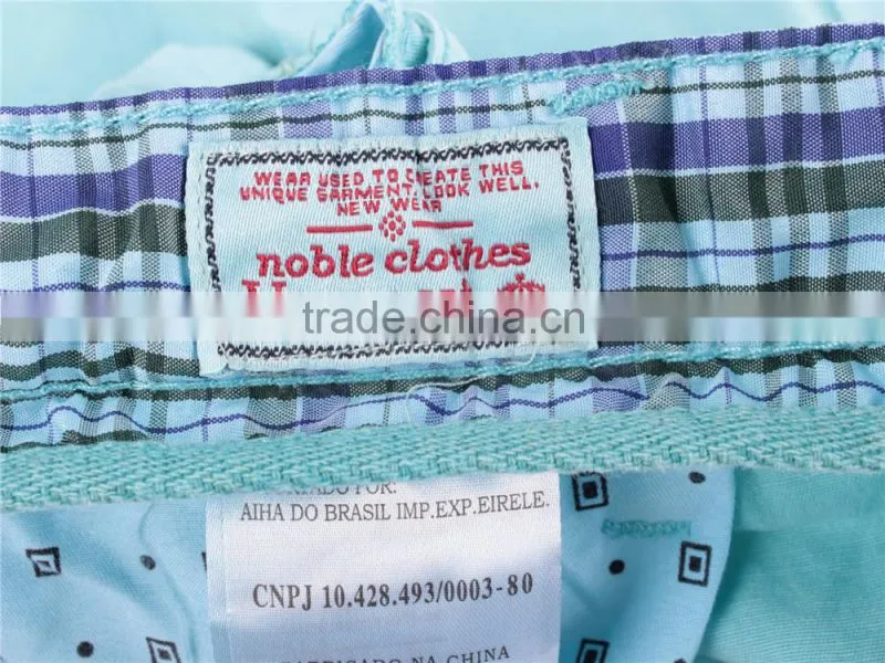 Men 100%cotton garment stock lot washed shorts