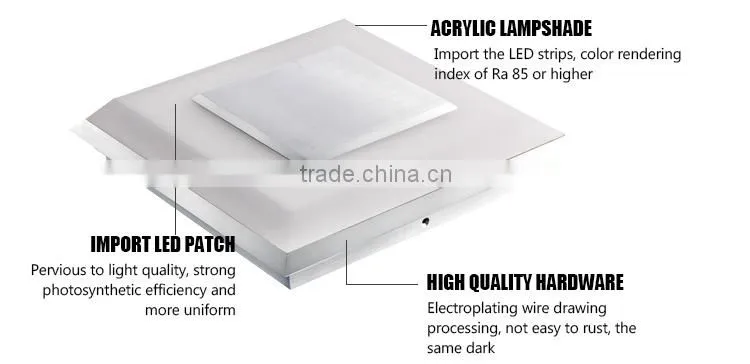 Brand new 2015designed modern led ceiling light with CE ROHS